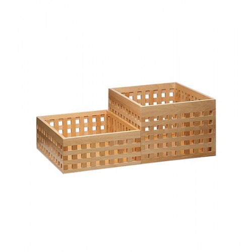 "Pizza & Bread" - Beech wood bread box, голяма, дървена кутия за хляб